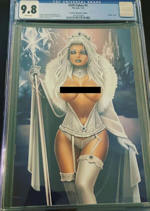 9.8 Graded Naughty Ice Witch Comic - Keith Garvey