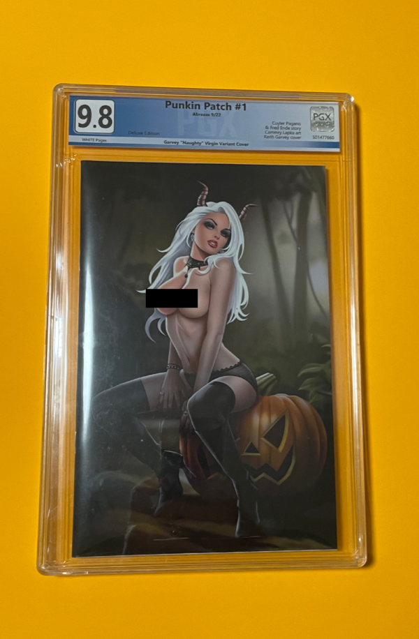 graded 9.8 keith garvey cover