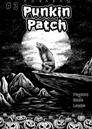 Punkin Patch #3 Black Wolf Cover by Mangsi Art